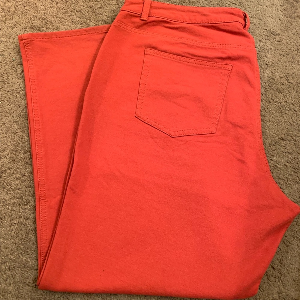 NWOT Never Worn Rust Red Bootcut Jeans